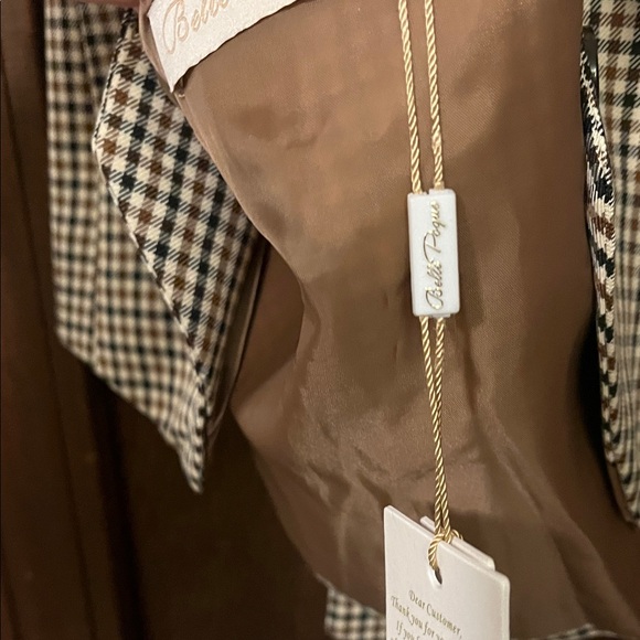 NWT Chic Belle Poque Houndstooth Women's VEST Medium - Picture 9 of 9